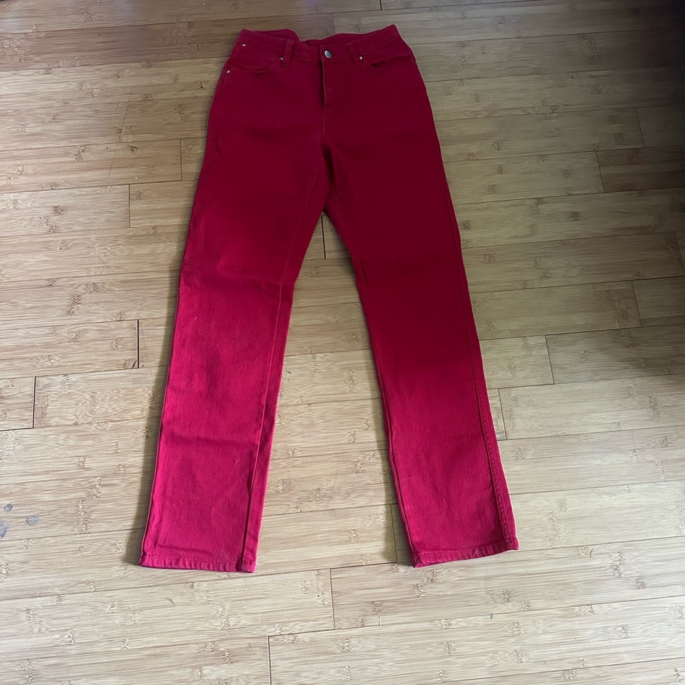 Red Vintage Wranglers